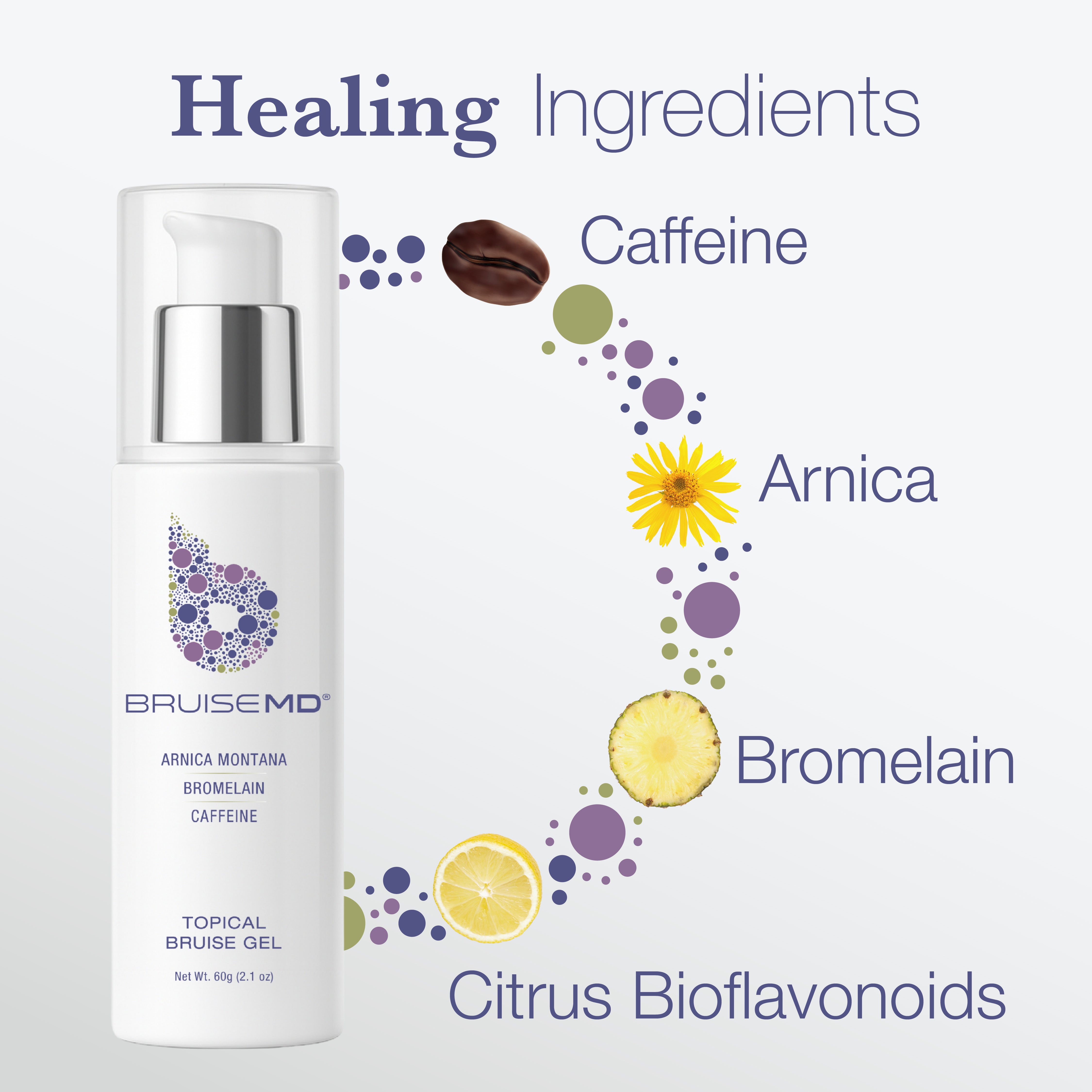 BruiseMD Topical Bruise Gel With Arnica and Caffeine